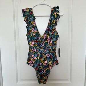 Summersalt x Rifle Paper Co Ruffle Backflip Size 20 NWT